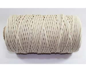 Lienza de algodón blanco