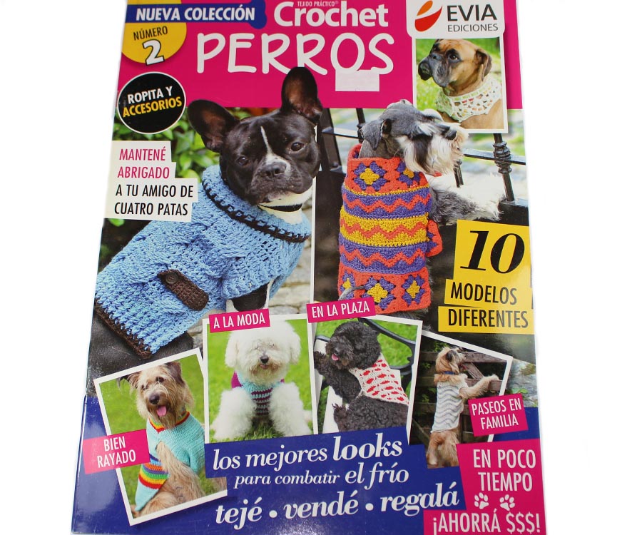 Revista De Tejido Para Perros - Lanas De Antaño