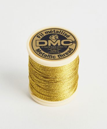 hilo metalizado oro DMC