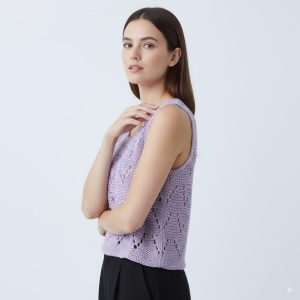 Blusa de Verano Lila