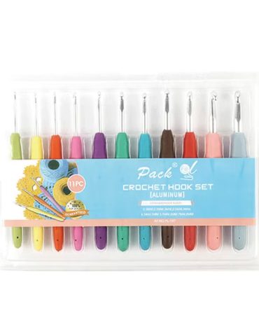 Set Crochet Mango Silicona