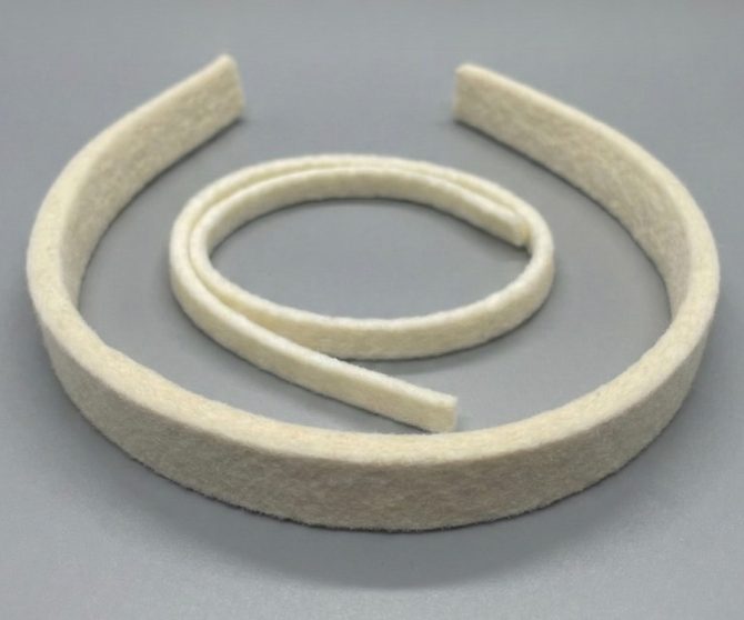 Sellos, empaquetadura, huincha de fieltro