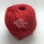 Yute de Color 50 gr - Rojo